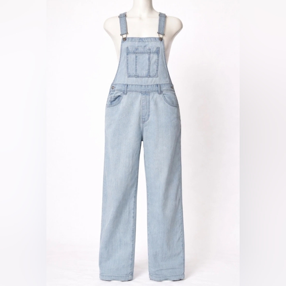 Universal Thread Light Blue Denim Women's Overalls